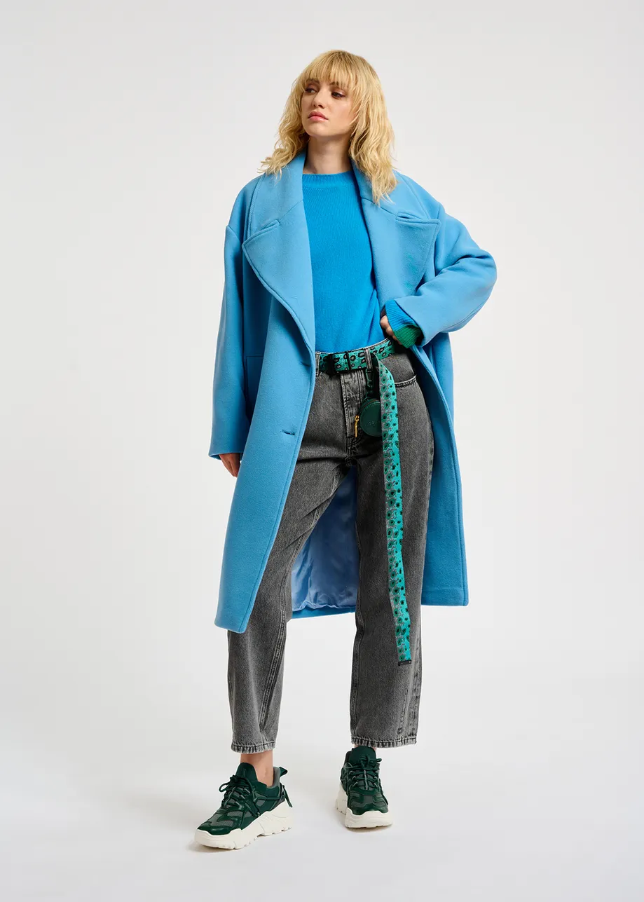 Dark green sneakers set on chunky white soles