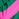 Dark green and fuchsia merino-cashmere knit sweater