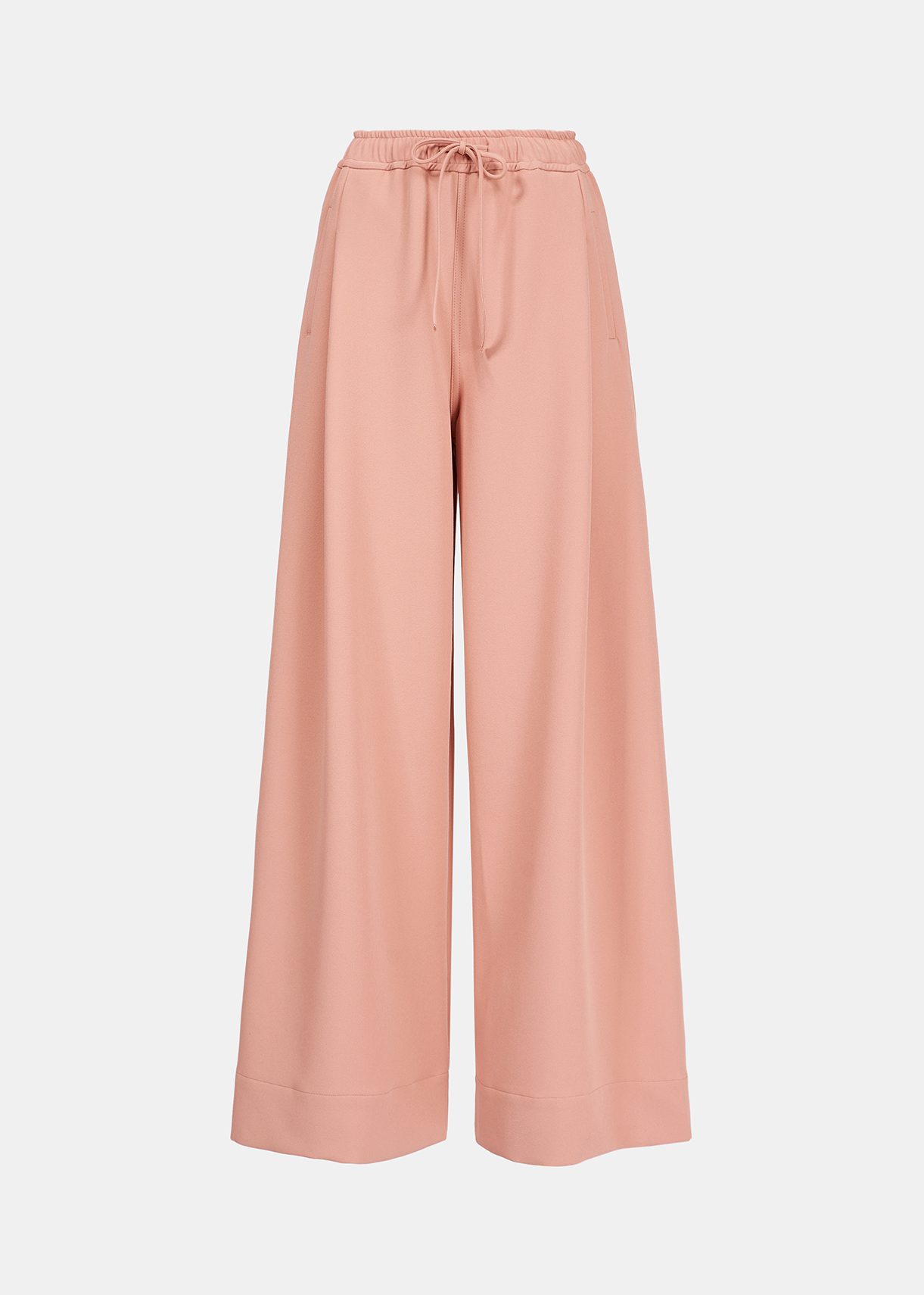 Vintage pink wide-leg pants