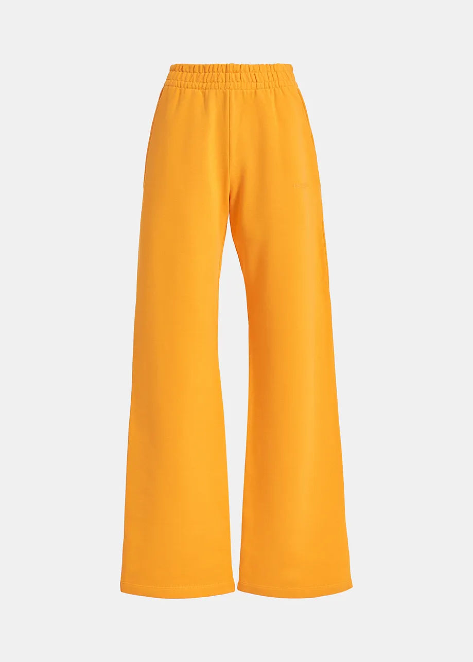 Jogging orange en jersey de coton bio
