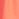 Coral red knee-length shorts