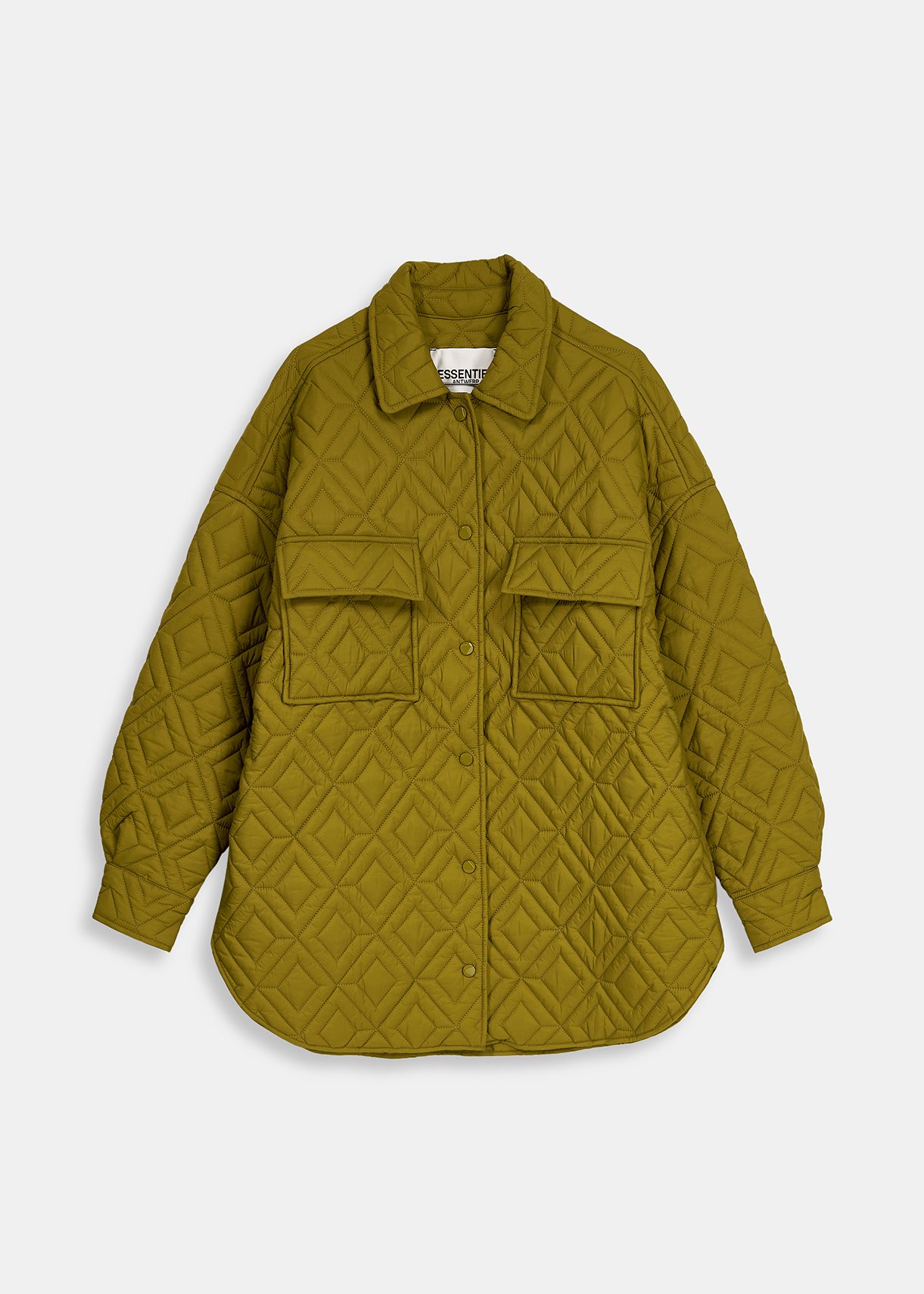 Khaki quilted jacket