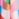 Multicolor plissé jumpsuit with graphic print