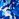 Top met witte en blauwe bloemenprint en capuchon