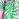White, purple and green palm leaf print off-the-shoulder top