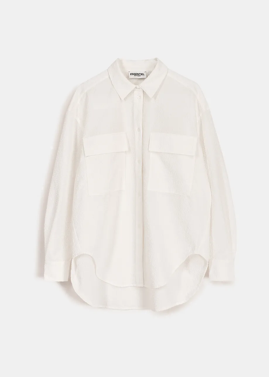 Chemise oversize blanche