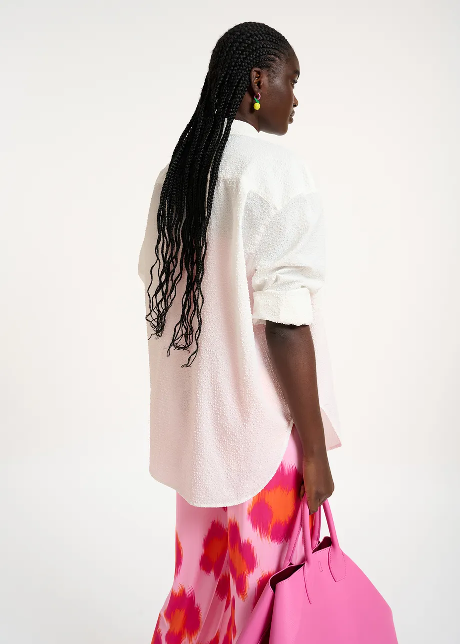 Chemise oversize blanche