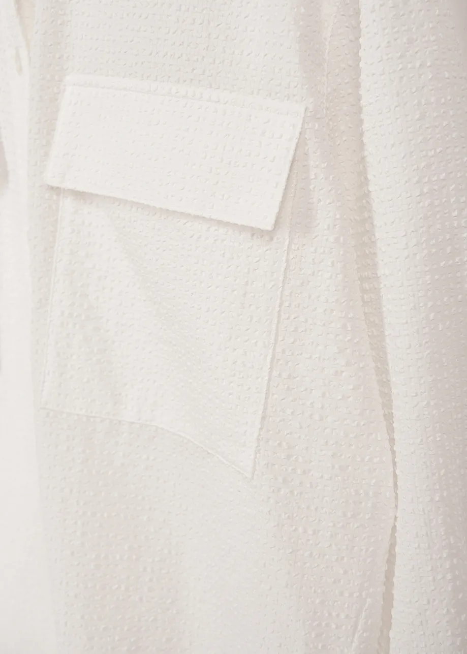 Chemise oversize blanche