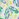 White, yellow and purple floral print top with stand-up collar