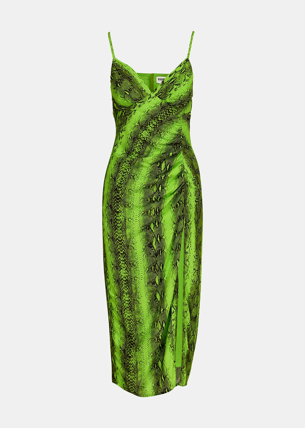 green emerald velvet dress Anya Maxi Dress Green | Bias Evening Dress