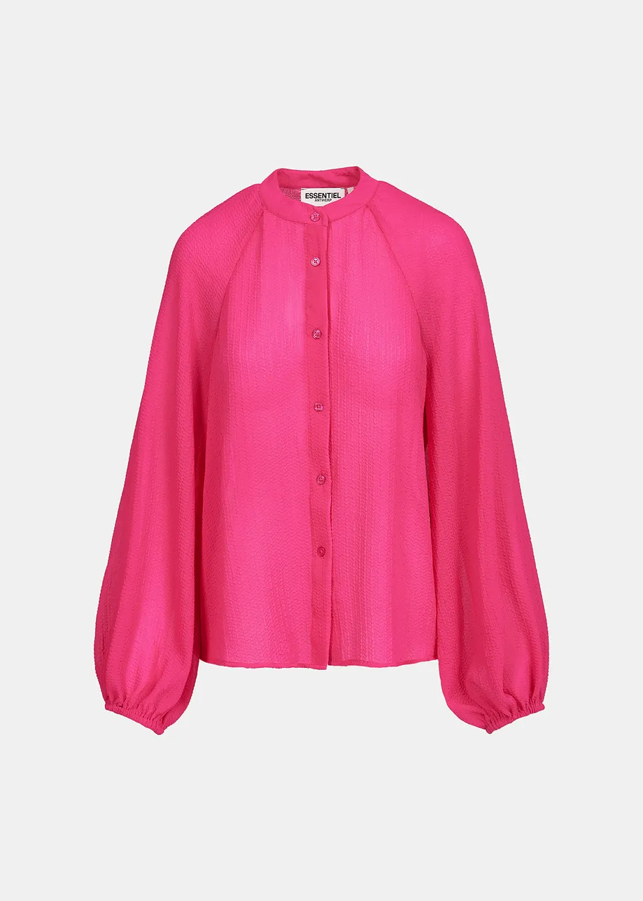 Fuchsia relaxed-fit shirt
