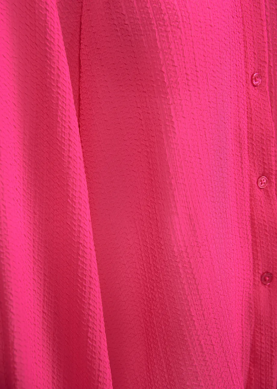 Fuchsia relaxed-fit shirt