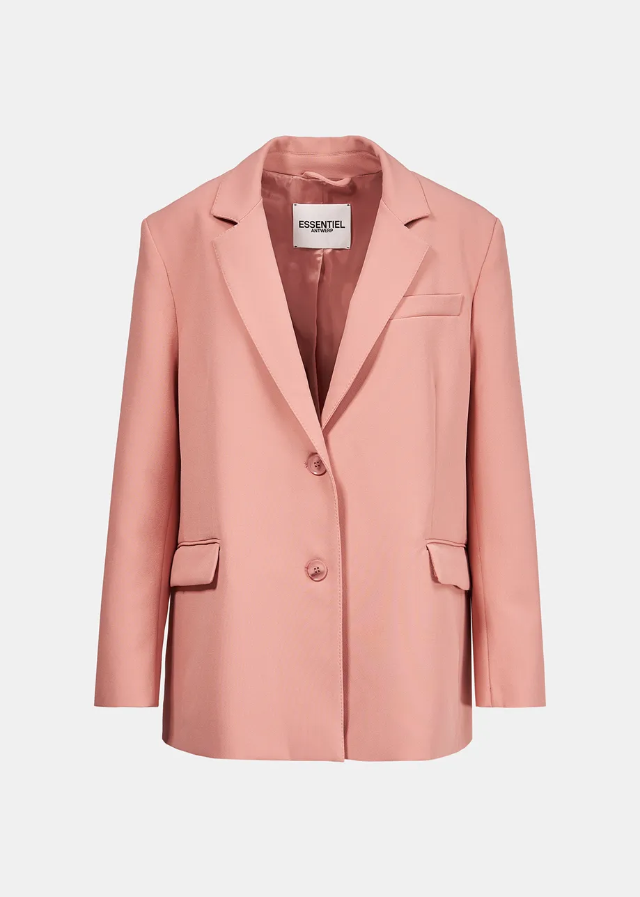 Vintage pink oversized blazer