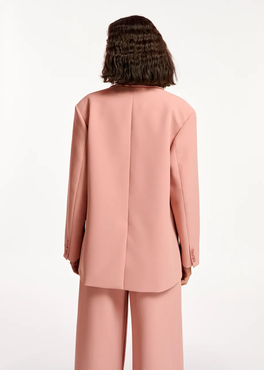 Oudroze oversized blazer