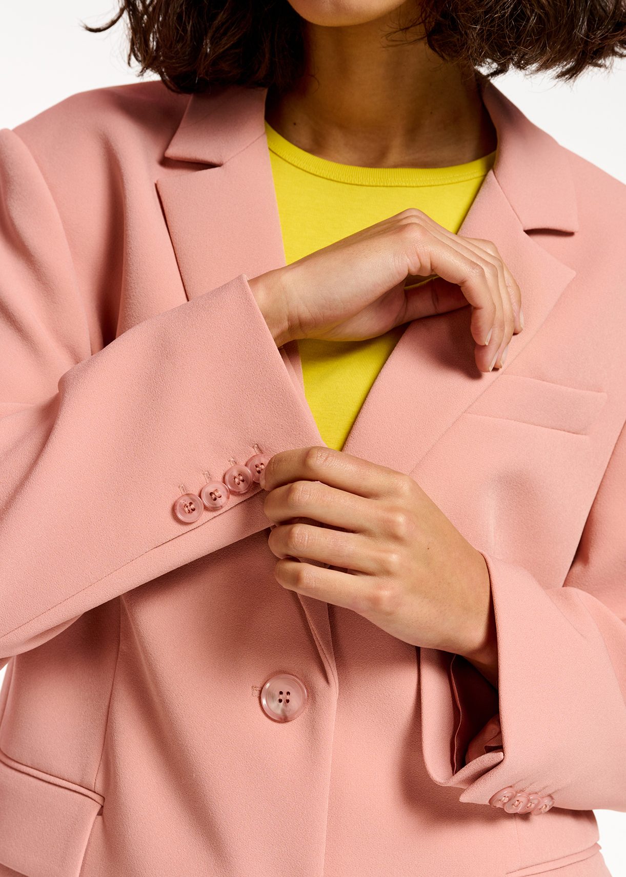 vintage pink blazer