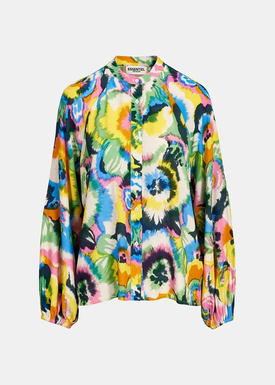 Hemd met kleurrijke bloemenprint