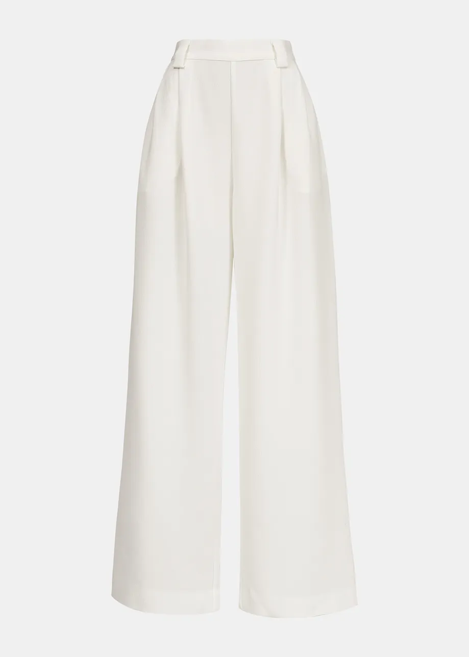 Off-white wide-leg pants