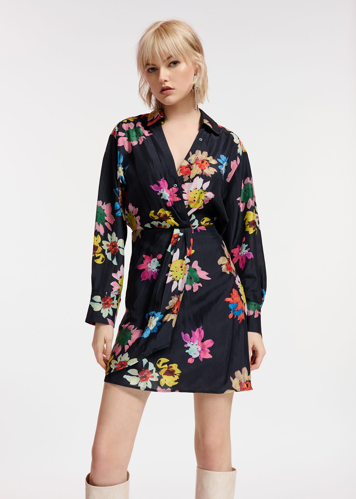 Essentiel antwerp outlet floral dress