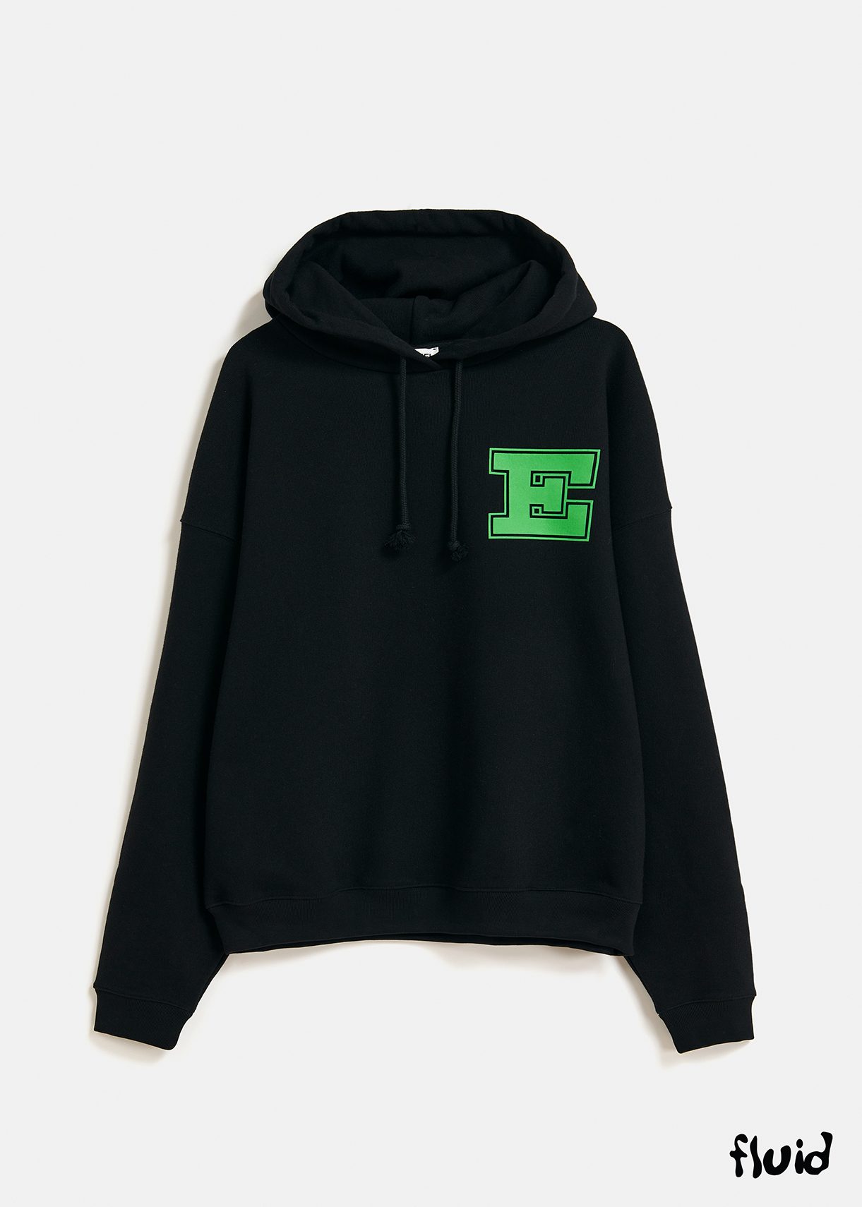 Black hoodie cotton outlet on