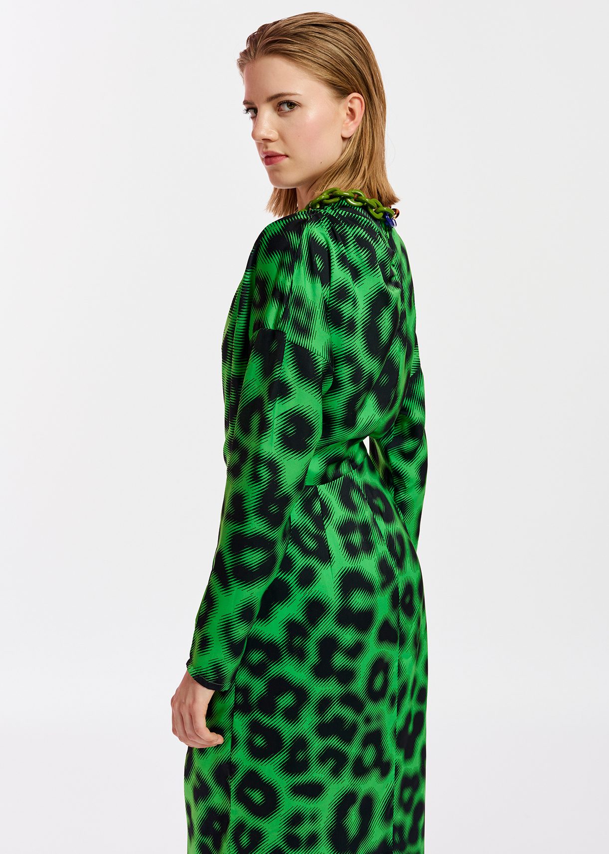 Leopard skin dressing outlet gown