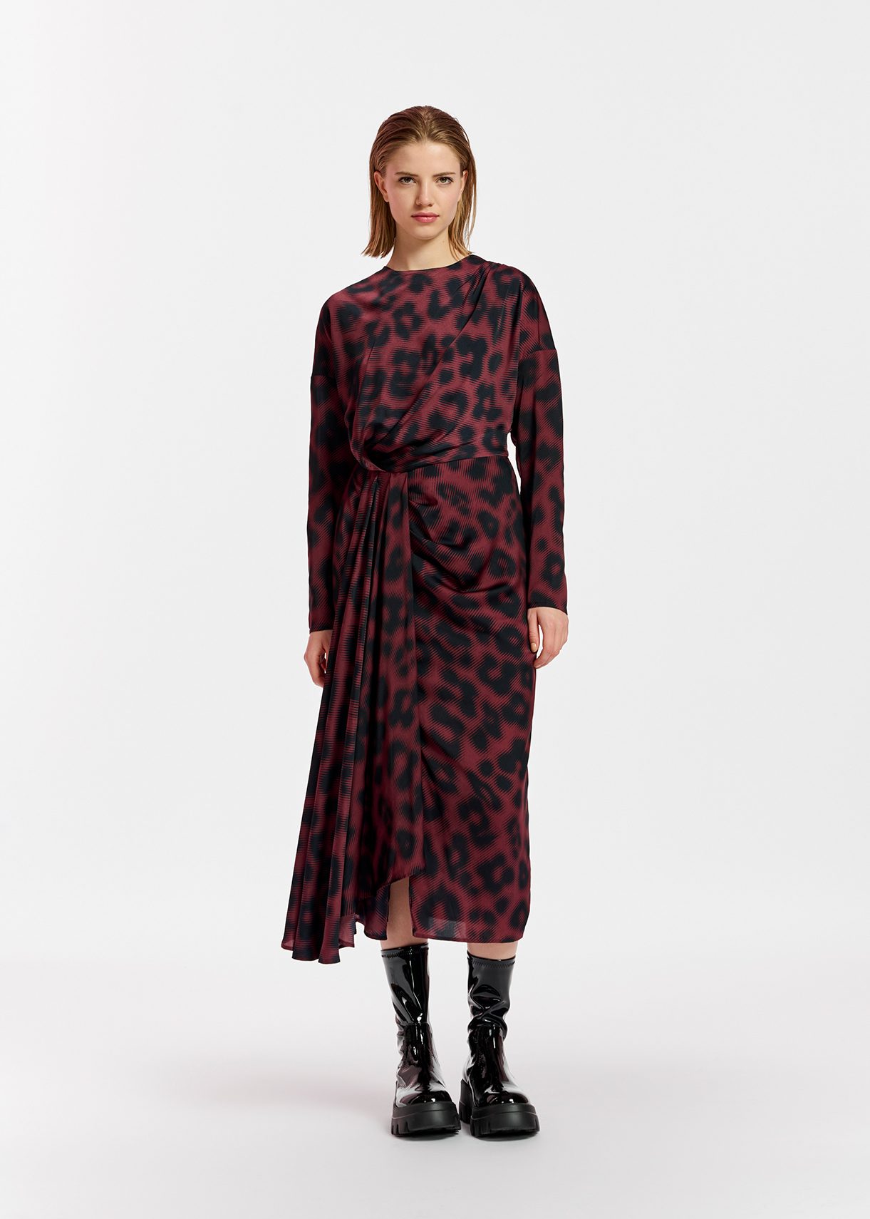 Essentiel antwerp shop leopard dress