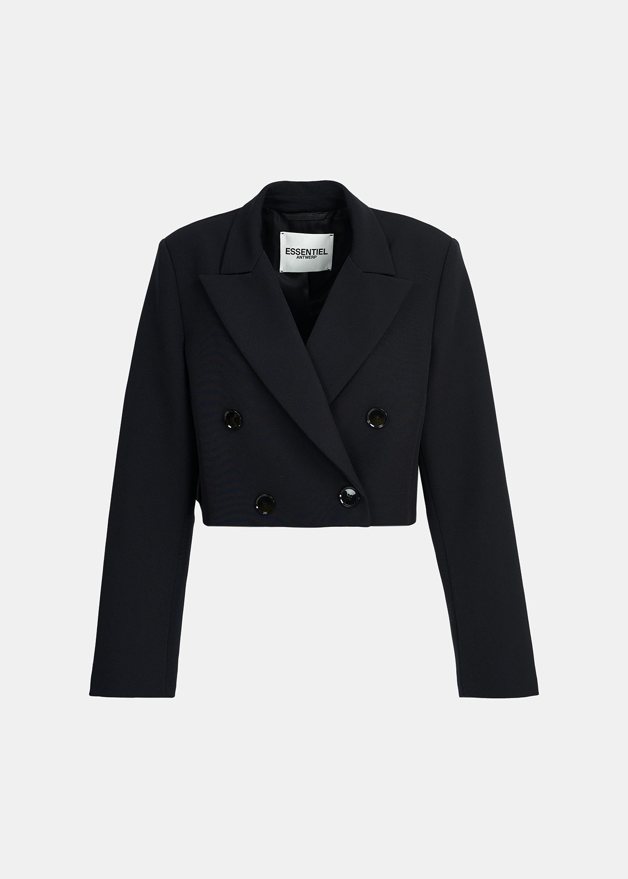 Zwarte deals korte blazer