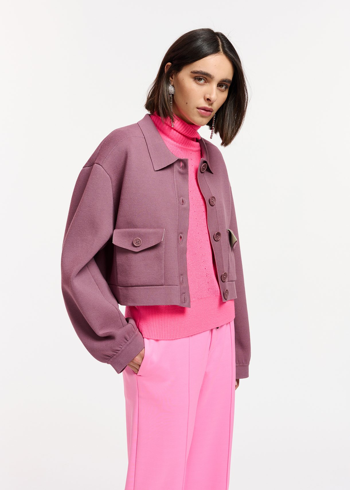 Mauve hotsell pink jacket