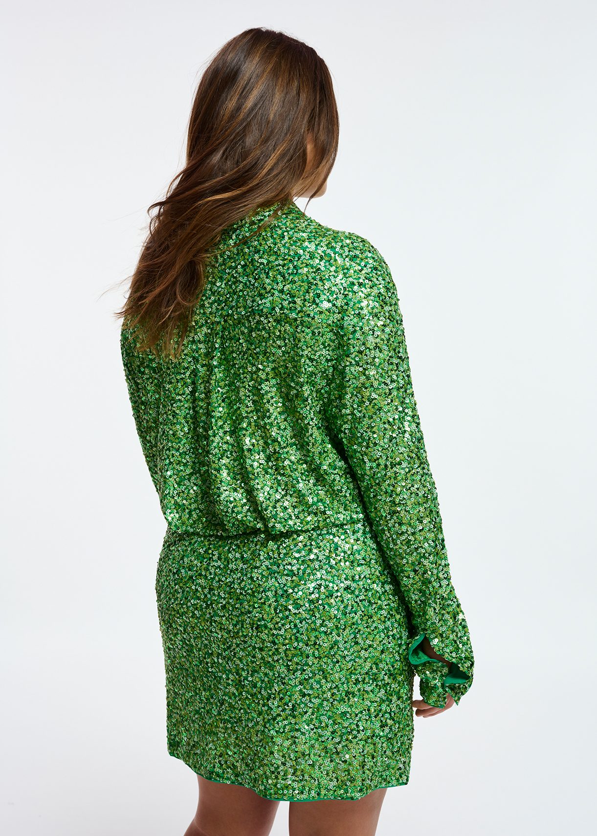 Essentiel antwerp 2024 green dress