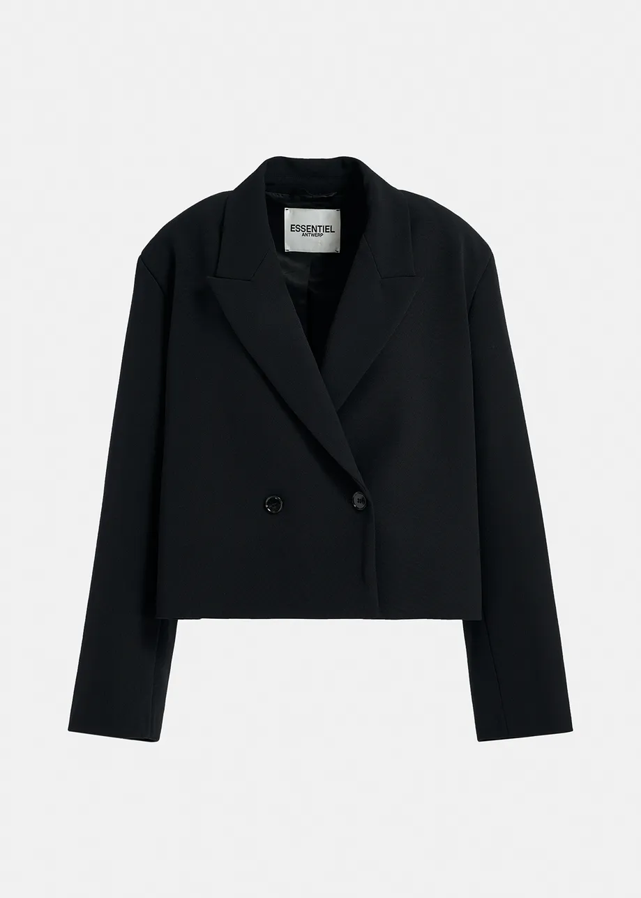 Blazer noir oversize