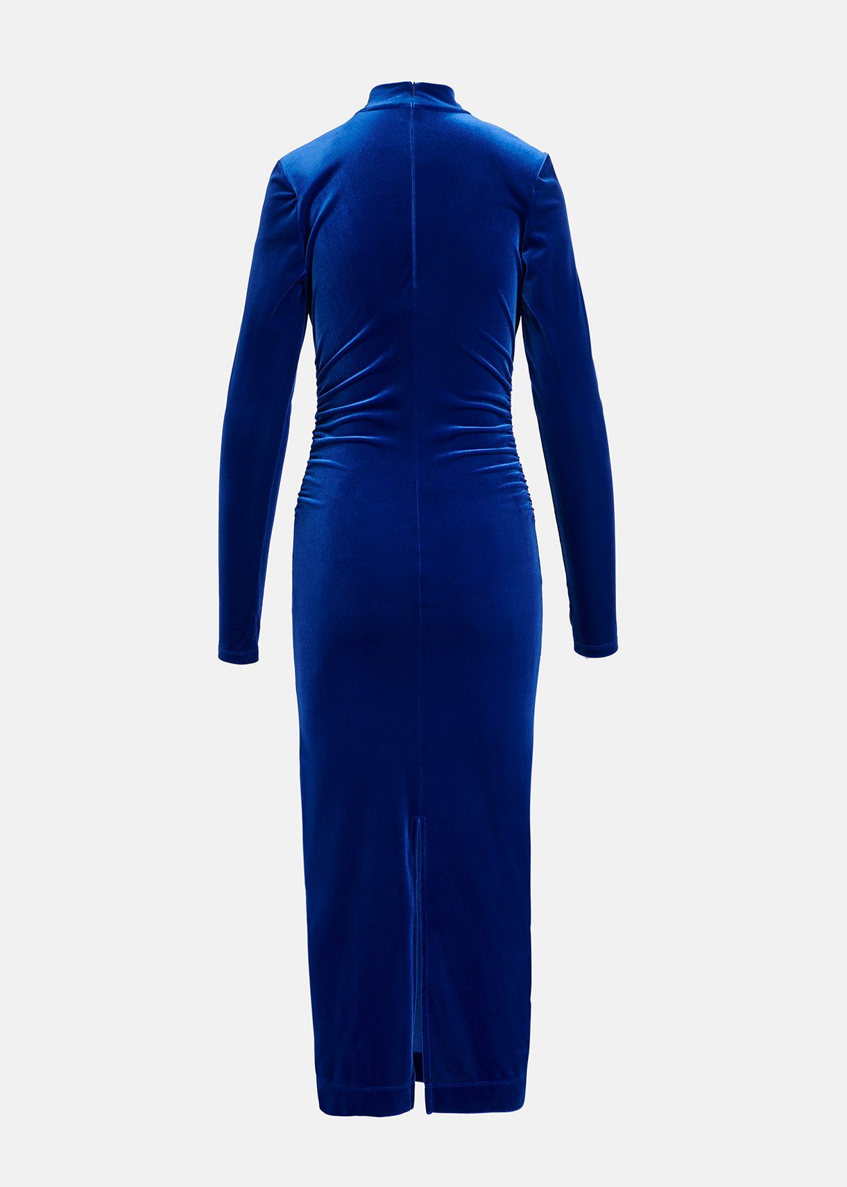 Quiz blue clearance velvet dress