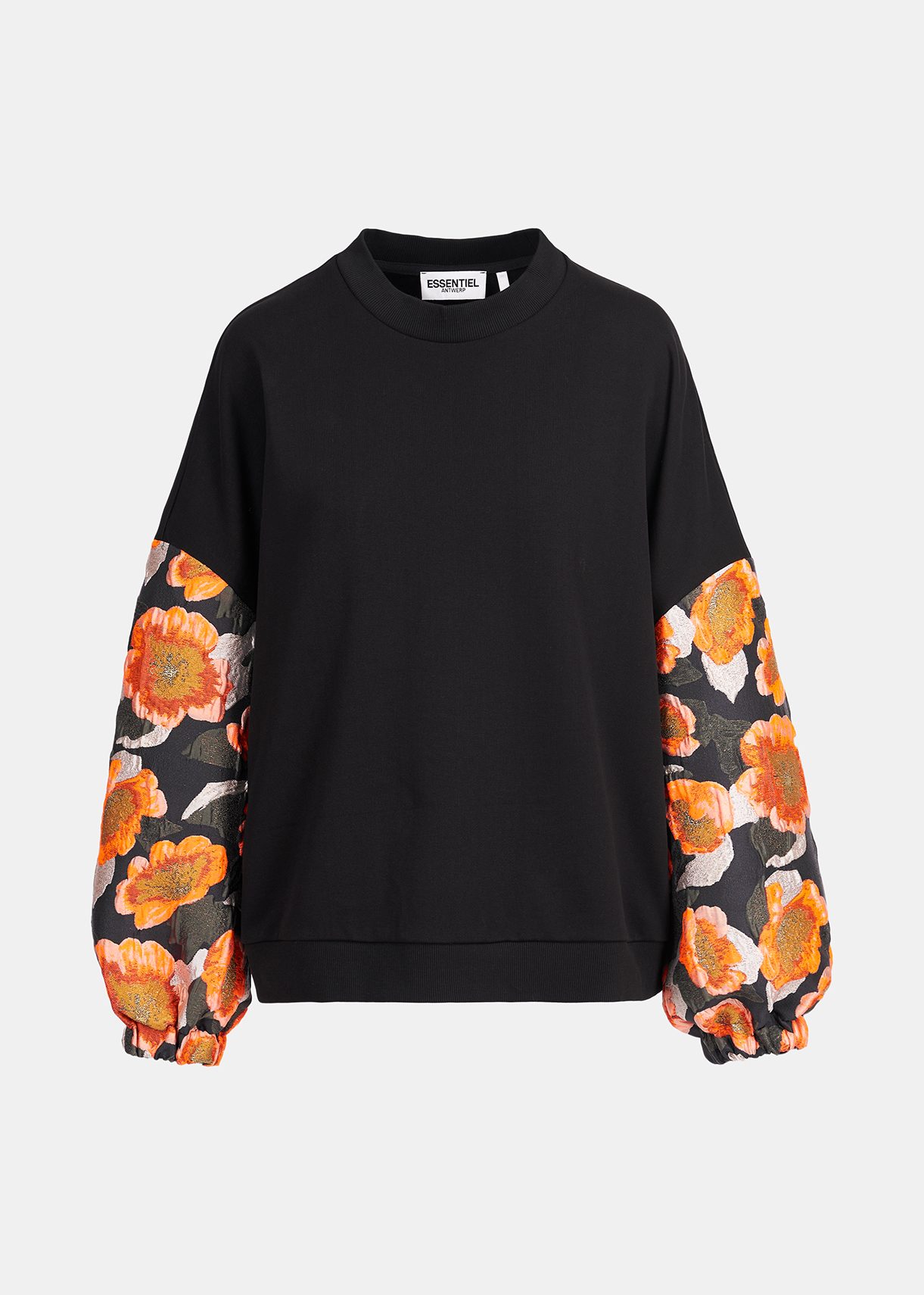 Black hotsell orange sweatshirt