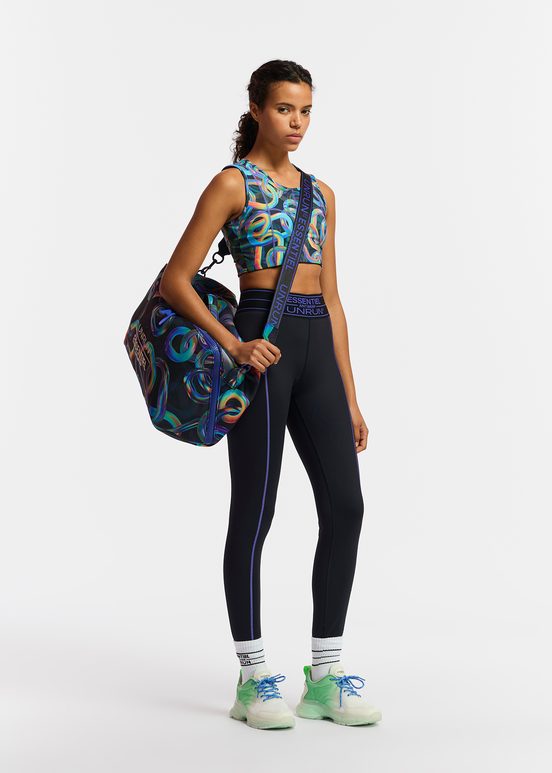 Black sports leggings  - collaboration with UNRUN