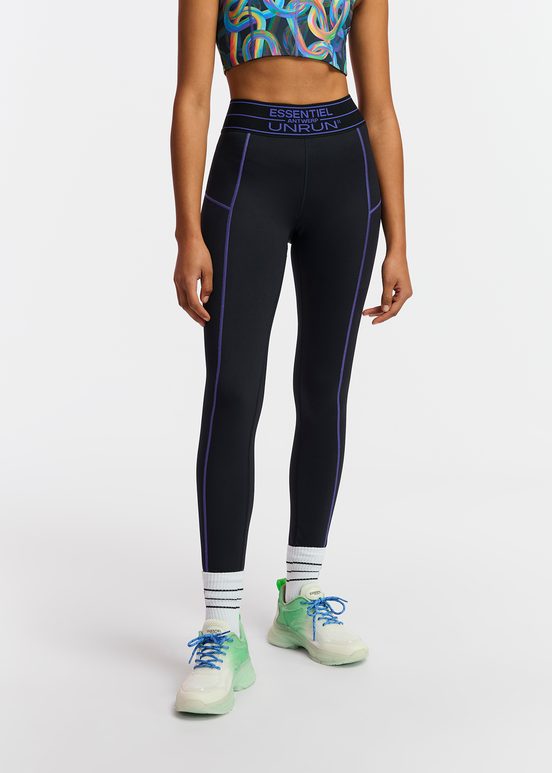 Zwarte sportlegging - samenwerking met UNRUN