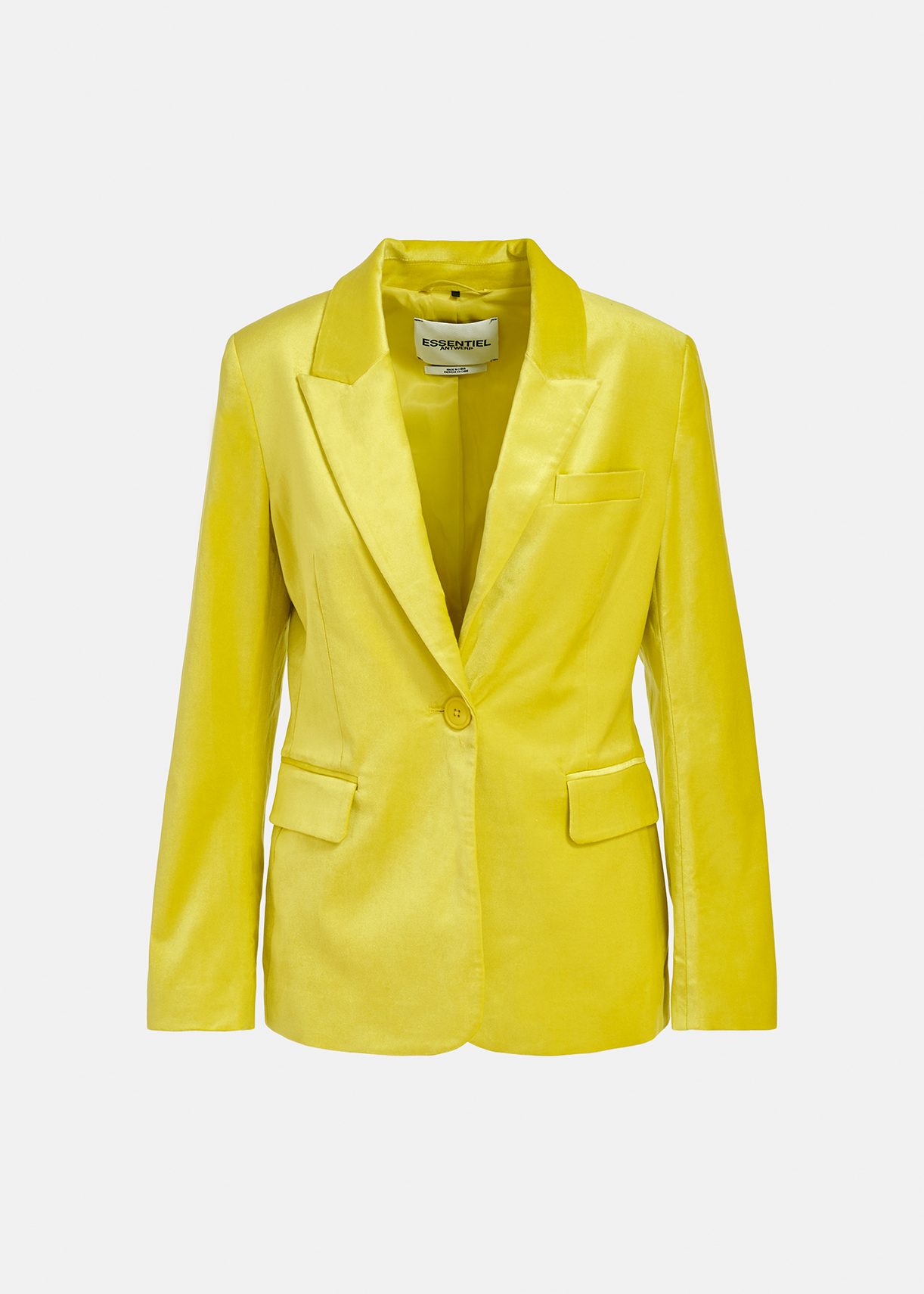 Yellow on sale jacket blazer