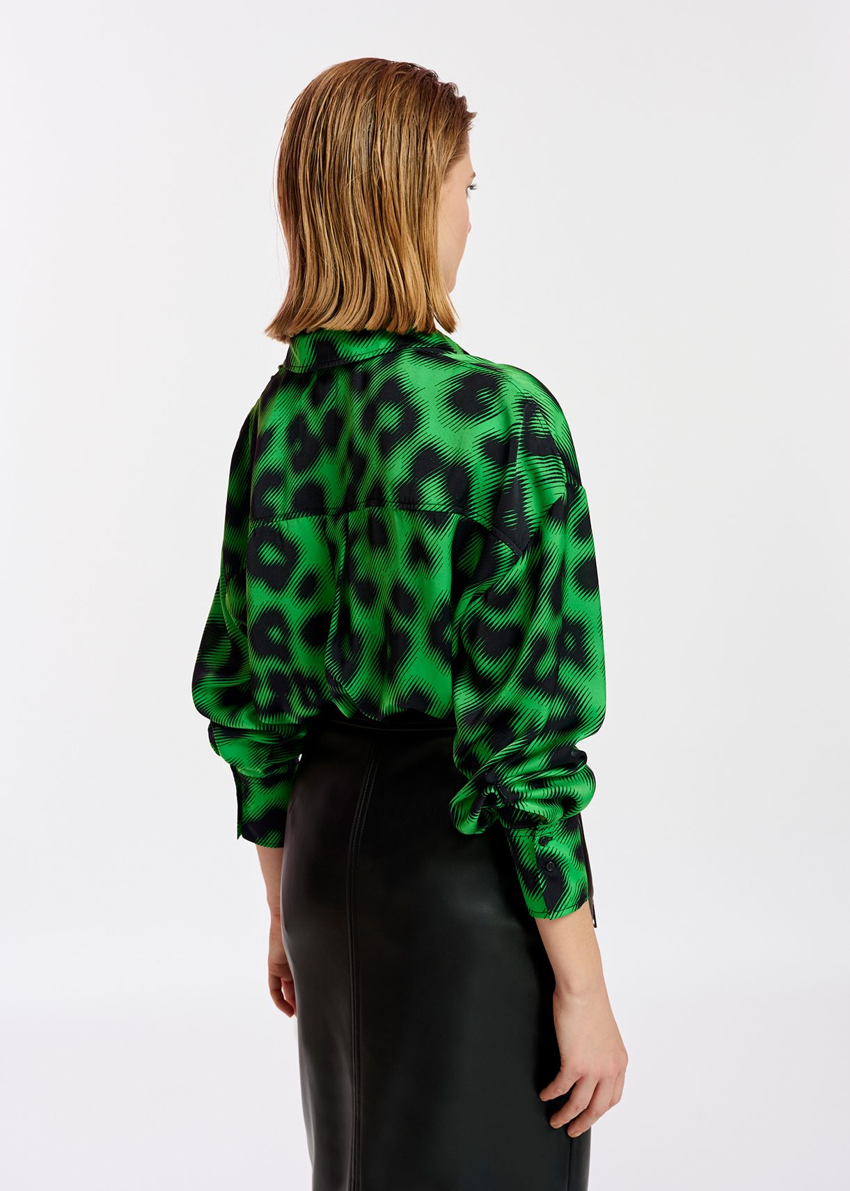 販売の最低価格 sapeur サプール GREEN LEOPARD HEAD ブラック XL