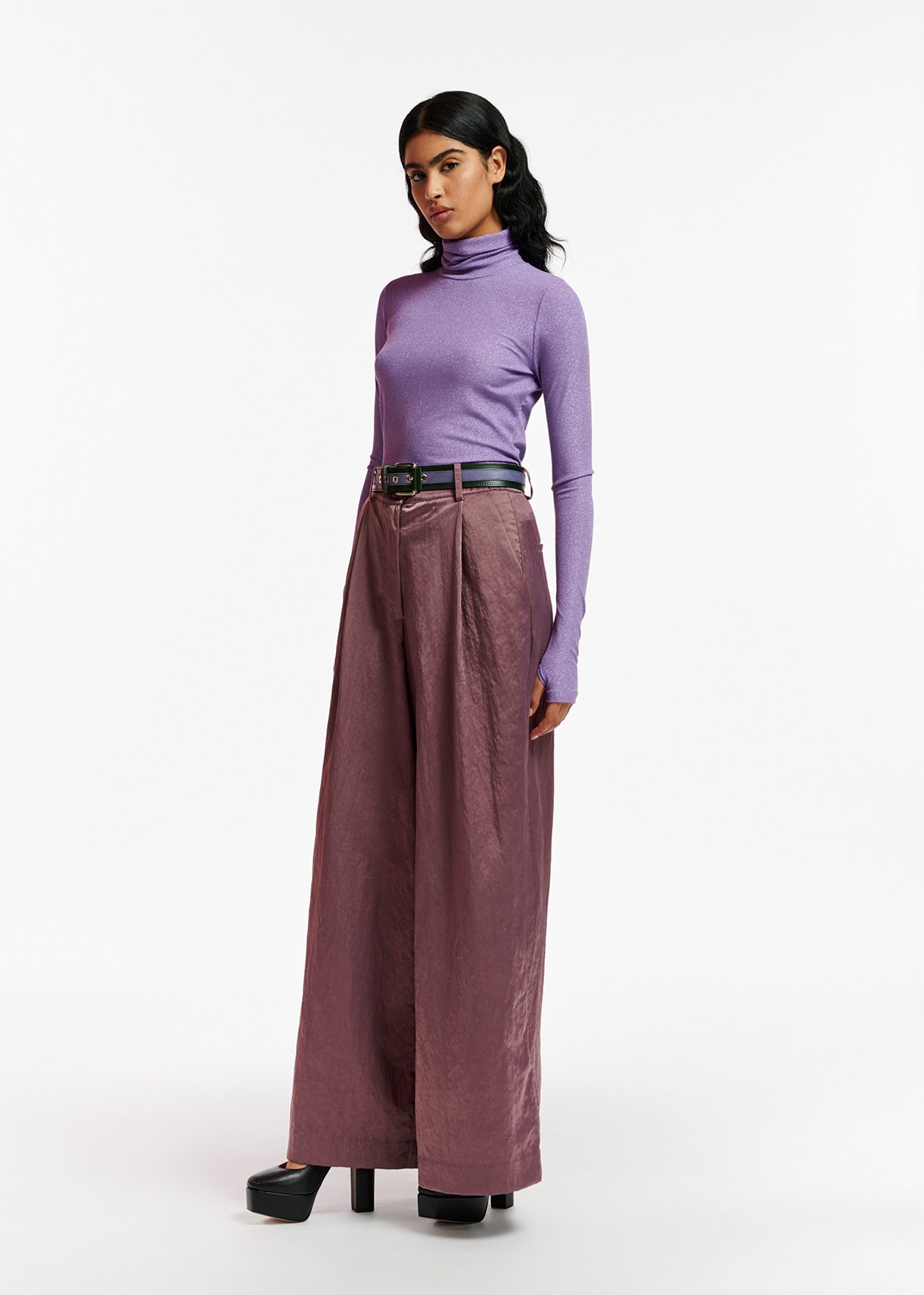 Mauve store palazzo pants