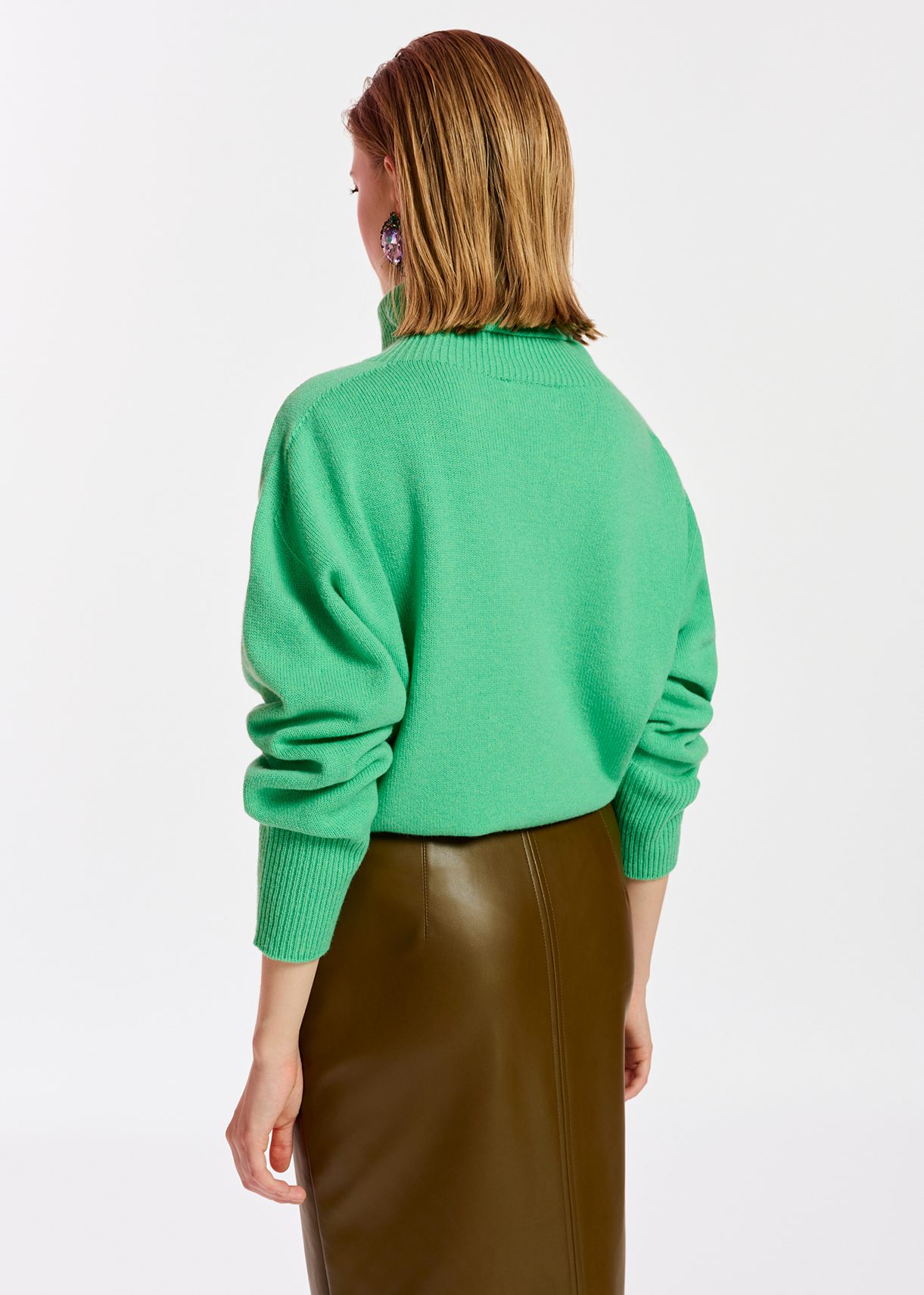 Pull best sale vert menthe