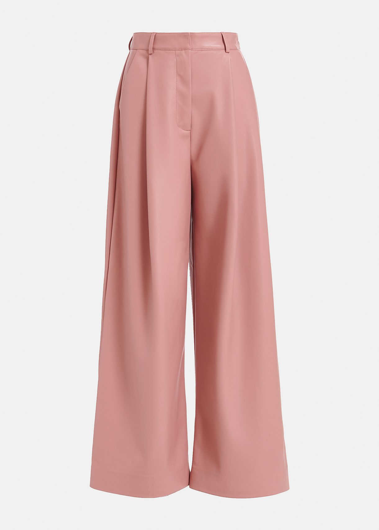 Leather pants clearance pink