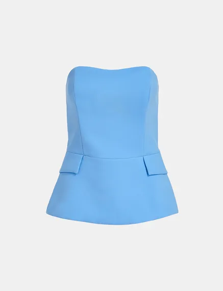 Bustier bleu