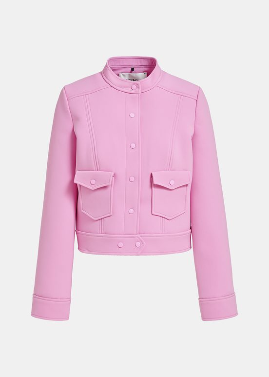 Courte veste rose