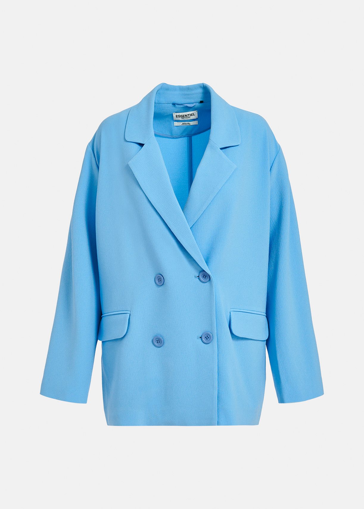 Blazer croisé bleu