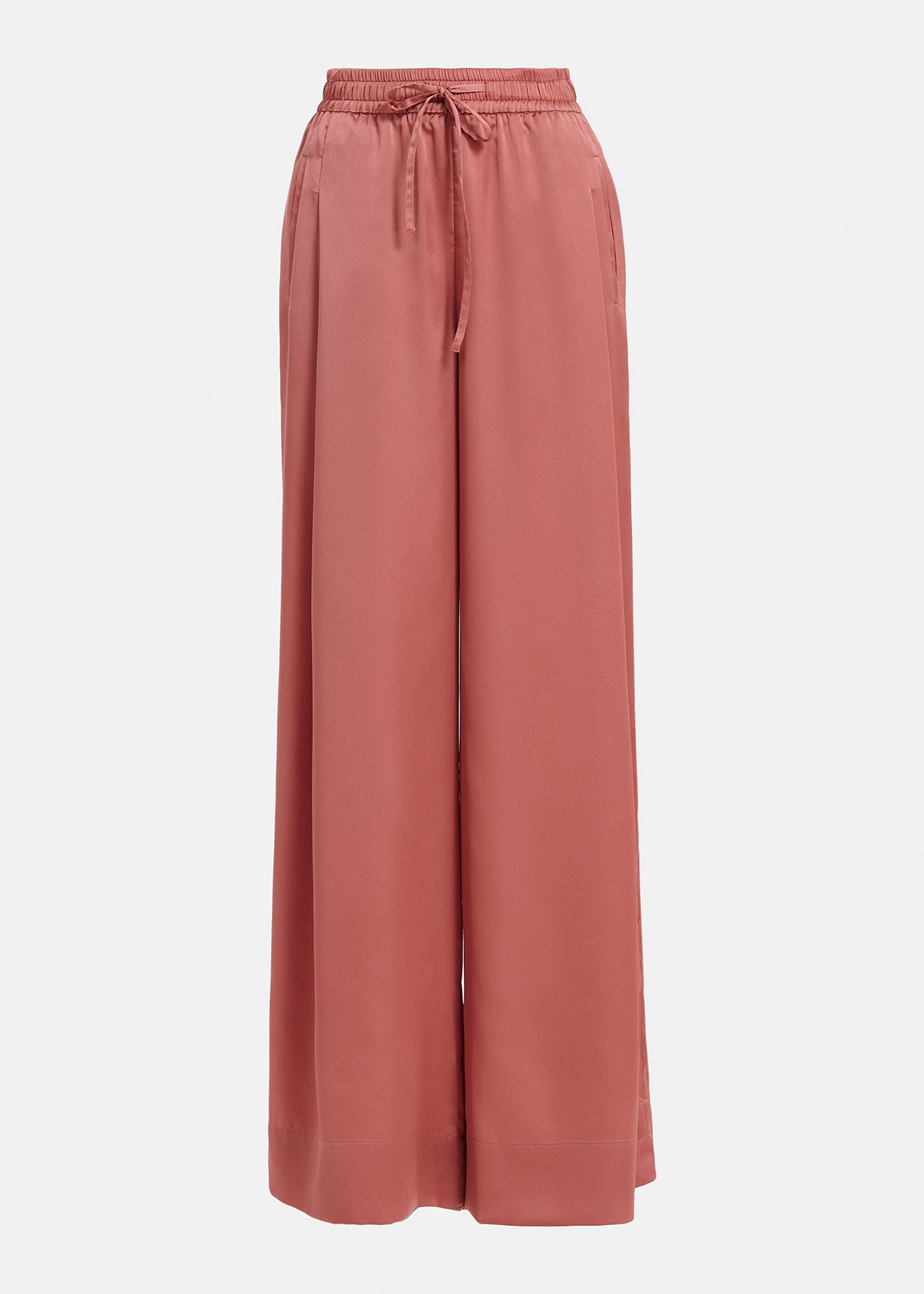 Vintage pink wide-leg pants