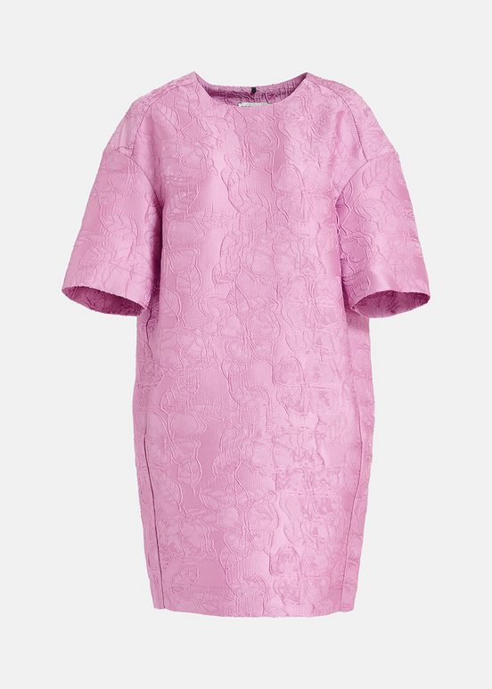 Mini-robe oversize lilas