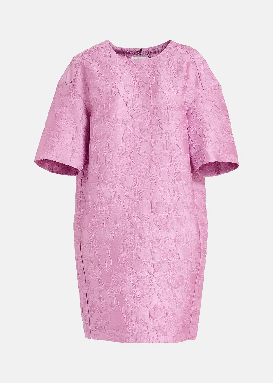 Lilac oversized mini dress