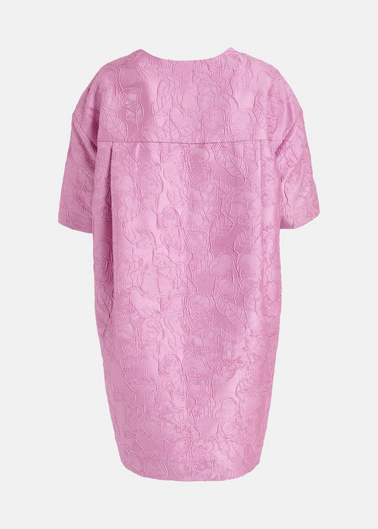 Mini-robe oversize lilas