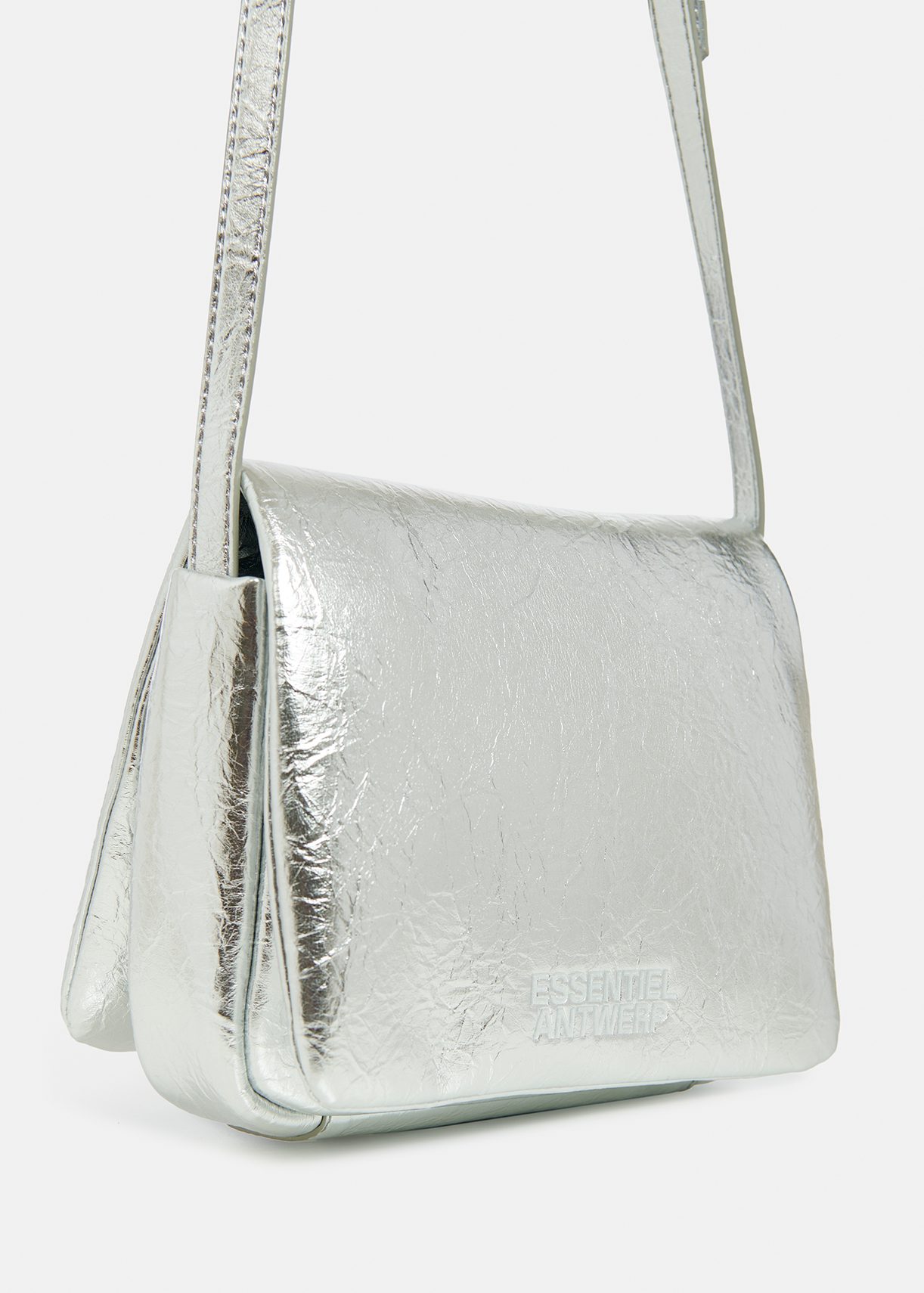 Silver metallic hotsell crossbody bag