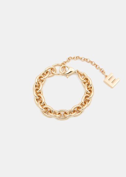 Gold-tone chain bracelet