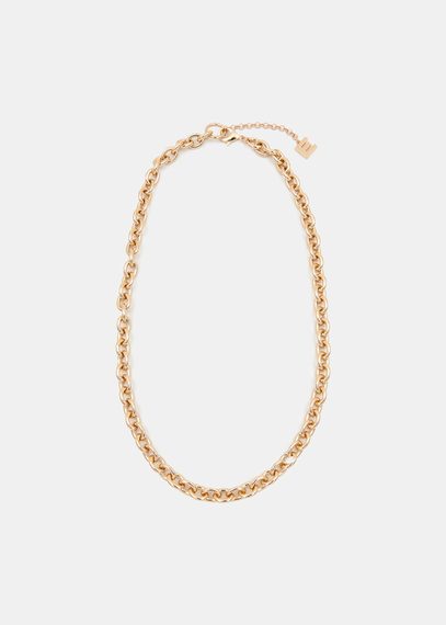 Gold-tone chain necklace