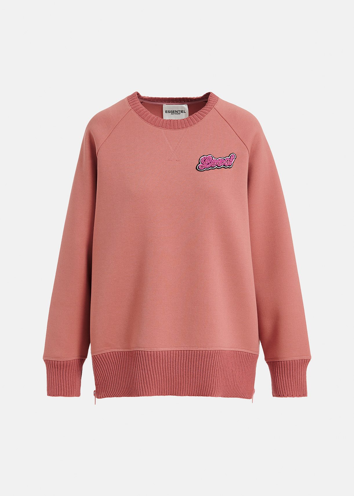 Arket pink online sweatshirt