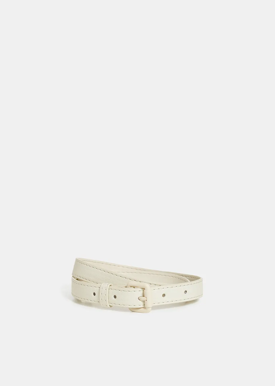 Off-white thin belt